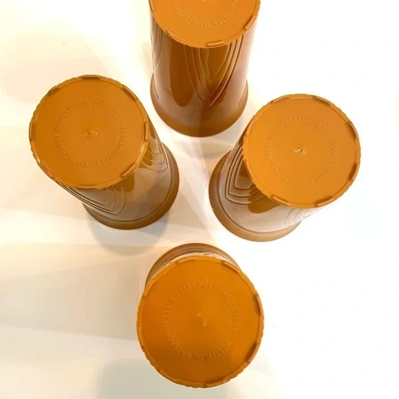 Set of 7 STANLEY HOME Products Vintage Retro Nesting Juice Tumbler Plastic - Picture 10 of 11